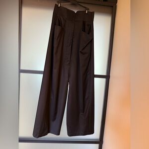 Women’s  Black Wide-Leg Pants